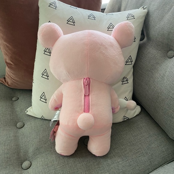 NWT Rikakkuma 15” Pink Plush Stuffed Animal Cherry Blossom Sakura Series - Picture 3 of 10